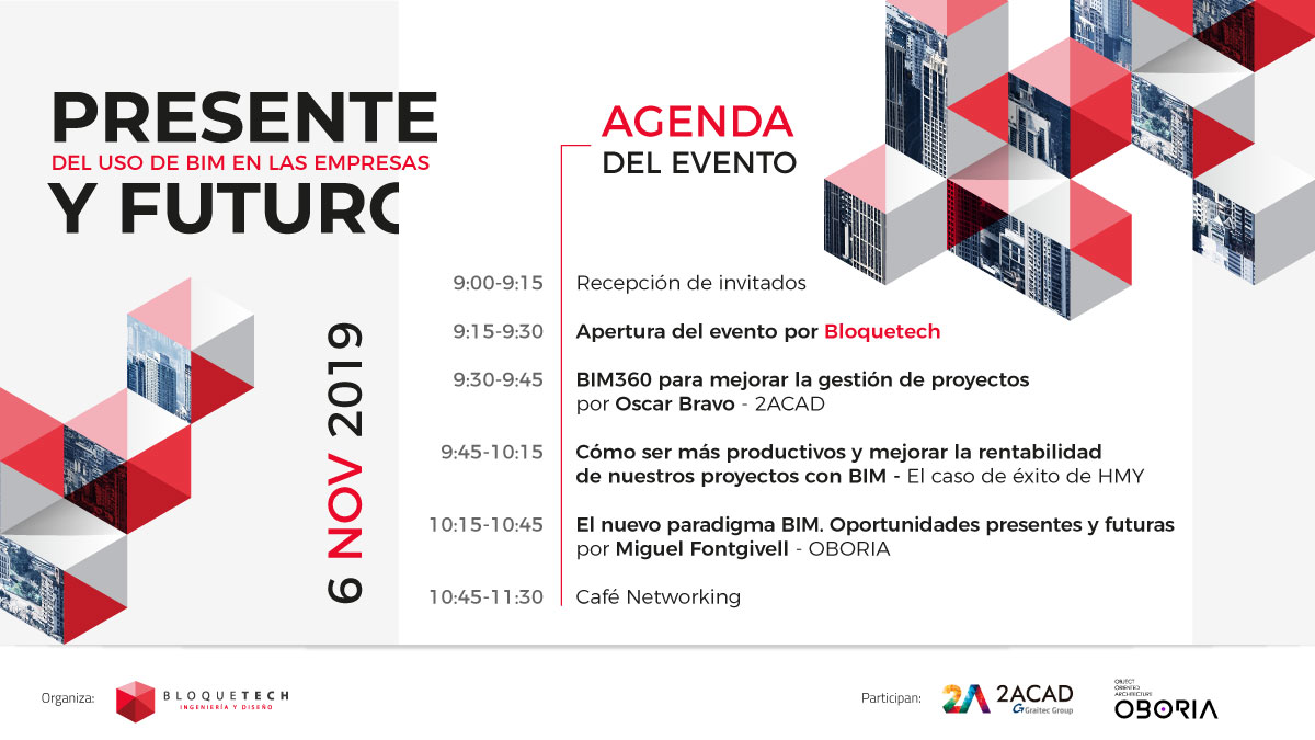 Horario evento BIM